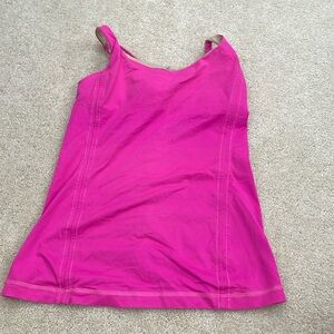 Gently used Lululemon size 6 pink tank